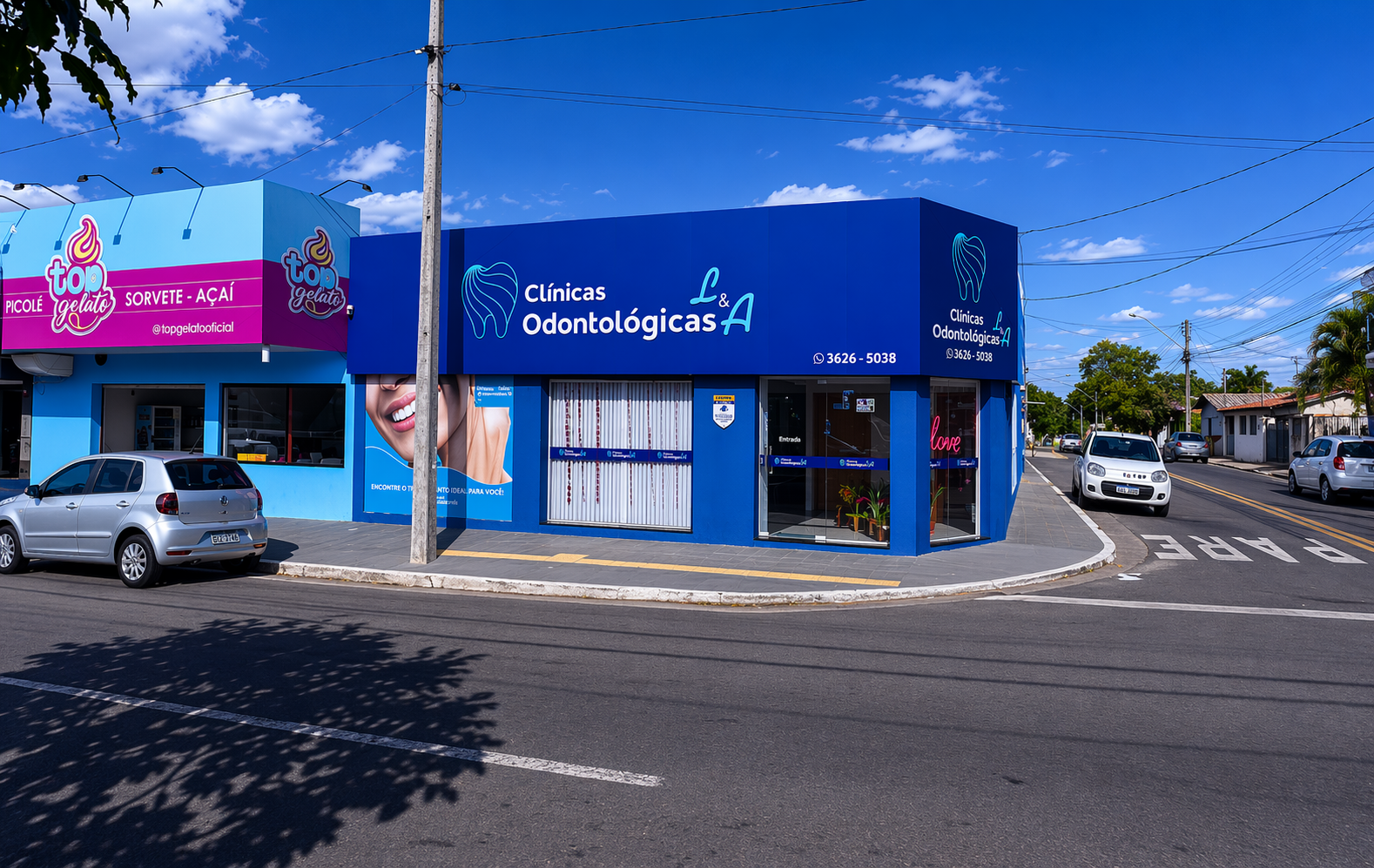 Entrada da Clínica Odontológica L&A